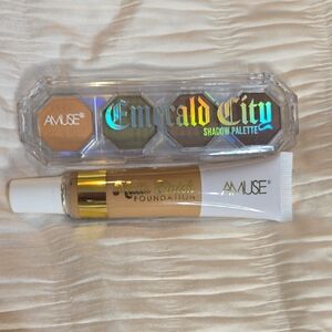 Muse Emerald City Eyeshadow Trio and Foundation